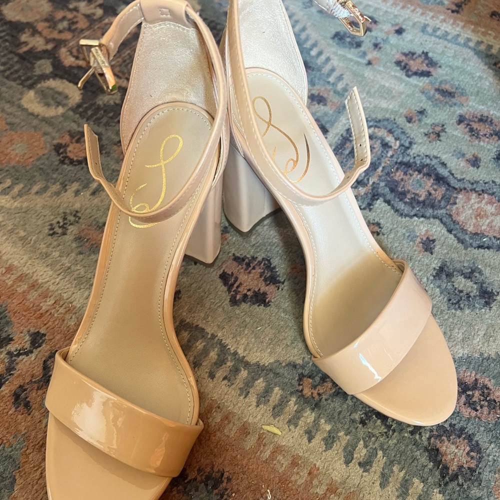 Sam Edelman Yaro Blush heels Size 7